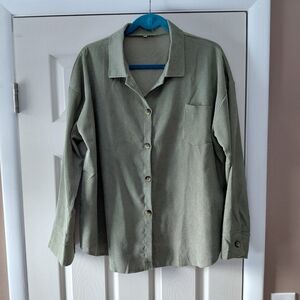 Women's Olive Green Shirt